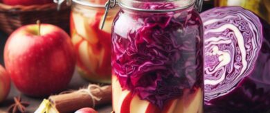 Receta de Encurtido de Col Morada y Manzana