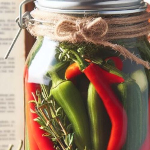 Receta de Encurtido de Guindilla y Tomillo receta facil
