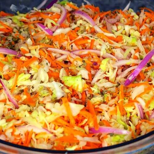 curtido pupusas hondureñas