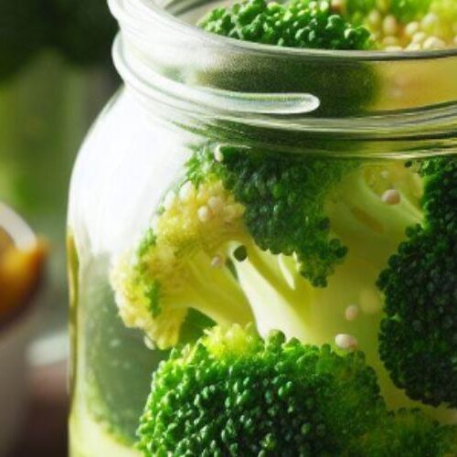 Receta de Encurtido de Brócoli y Sésamo 2 encurtido brocoli sesamo receta facil