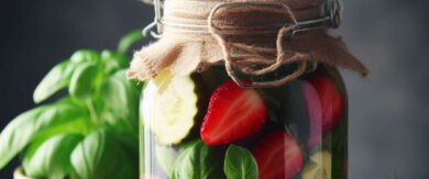 Receta de Encurtido de Fresa y Albahaca