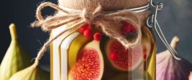 Receta de Encurtido de Higo y Pimienta Rosa