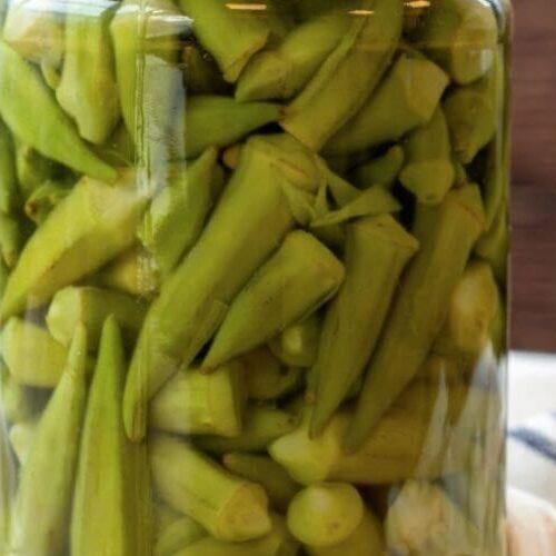 encurtido okra receta facil
