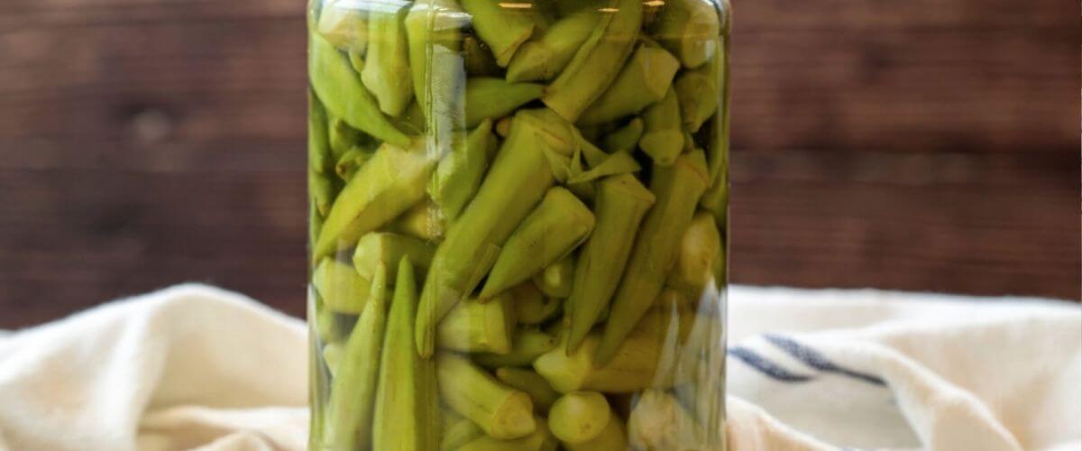 encurtido okra receta facil