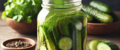 encurtido pepino cilantro receta facil