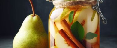 Receta de Encurtido de Pera y Canela