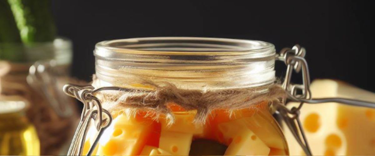 Receta de Queso encurtido 1 encurtido queso receta facil
