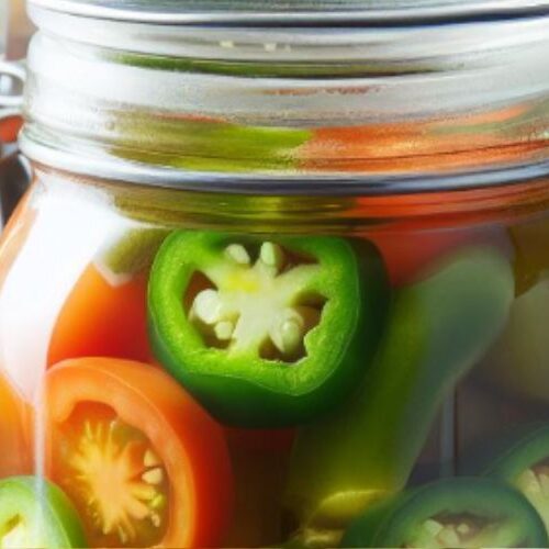Receta de Encurtido de Tomate Verde y Jalapeño 2 encurtido tomate verde jalapeno receta facil