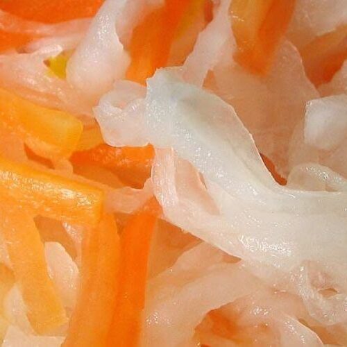 encurtido zanahora jengibre receta facil