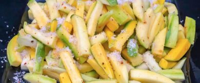 mango verde chile encurtido