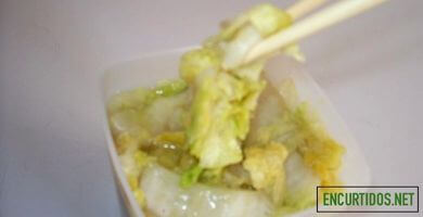 receta col china encurtida