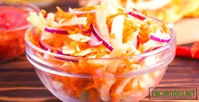 receta curtido salvadoreño casero