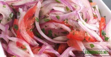 receta encurtido cebolla tomate ecuatoriano